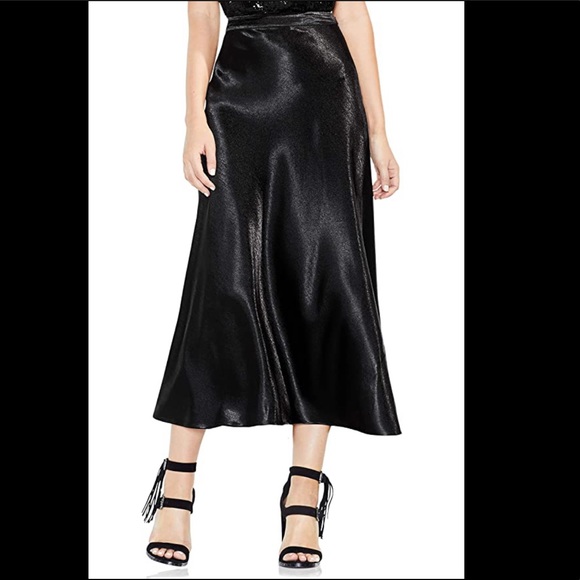 Vince Camuto Dresses & Skirts - Vince Camuto | Hammered Satin Maxi Skirt